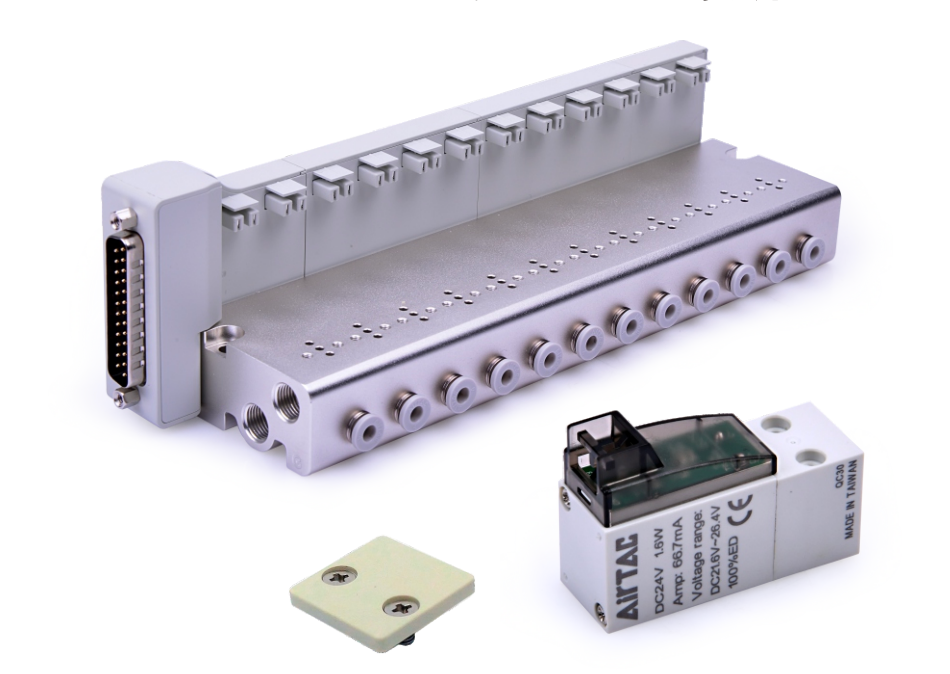 CPV15S Series — Manifold Base, Solenoid Valve, and Blanking Plate000