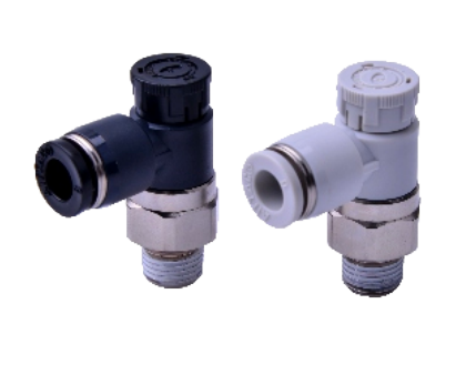 PTL Series Miniature Stainless Steel Push-to-Lock Speed Controllers