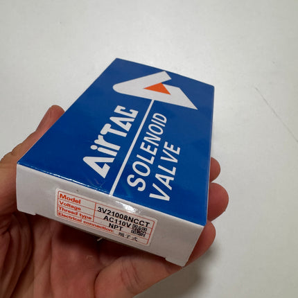 Airtac 3V210-08-NC: Solenoid valve(3/2 way) - 3V21008NCCT
