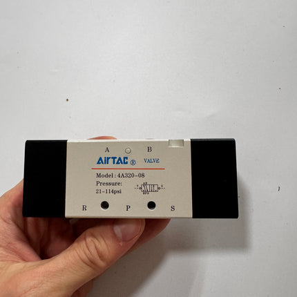 Airtac 4A320-08: Air Pilot Valve. 5 Way - 4A32008T