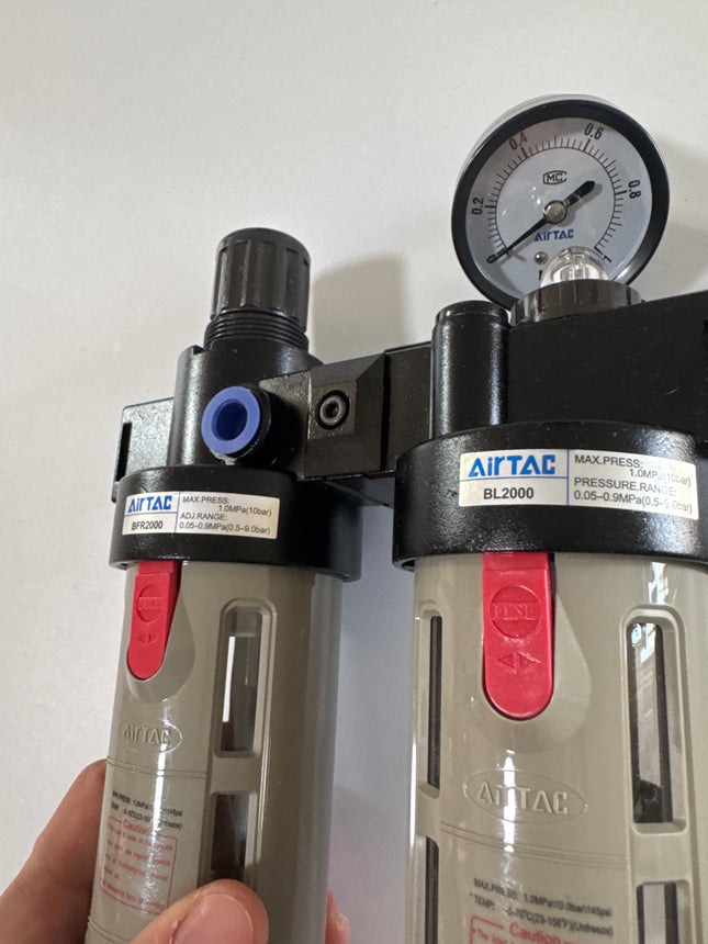 Airtac BFC: series F.R.L Pneumatic Air Filter - BFC2000M1