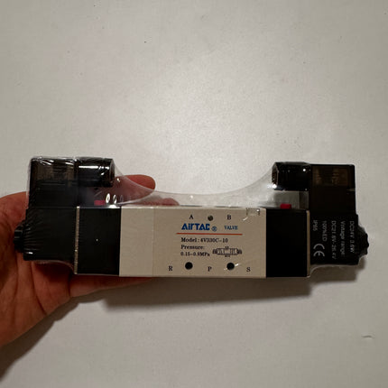 Airtac 4V330C-10: Solenoid Air Valve(5/2,5/3 way) - 4V330C10B