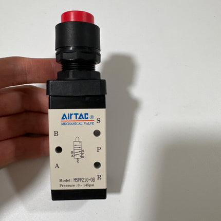 Airtac M5PP210-08: Manual Valve. 5 Way - M5PP21008RT