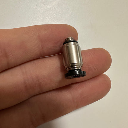 Airtac POC: Push Lock Fitting. Male Connector Rounded - POC4M5D