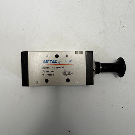Airtac 4L310-08: Push Pull Valve. 5 Way - 4L31008