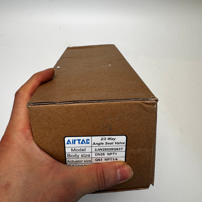 Airtac 2JW250-25: Angle Seat Valve - 2JW25025Q63T