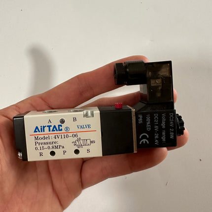 Airtac 4V110-06: Solenoid Air Valve - 4V11006B