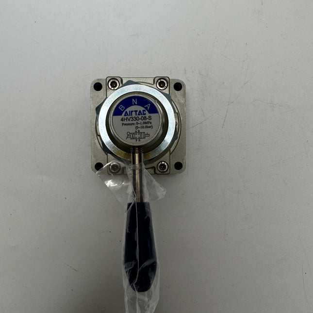 Airtac 4HV330-08: Hand Valve. Rotary Style - 4HV33008S