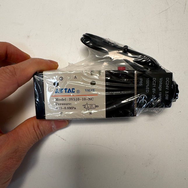 Airtac 3V310-10-NC: Solenoid valve(3/2 way) - 3V31010NCBI
