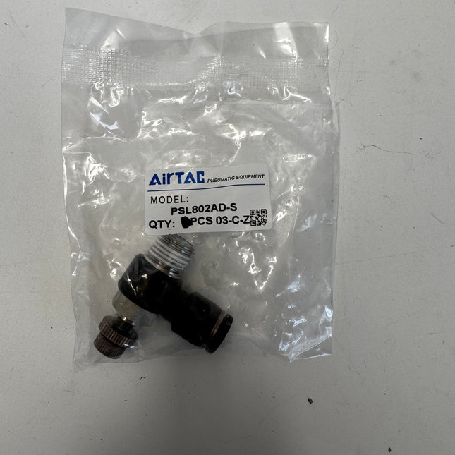 Airtac PSL: Accessories-speed controllers(stainless steel)  - PSL802AD-S