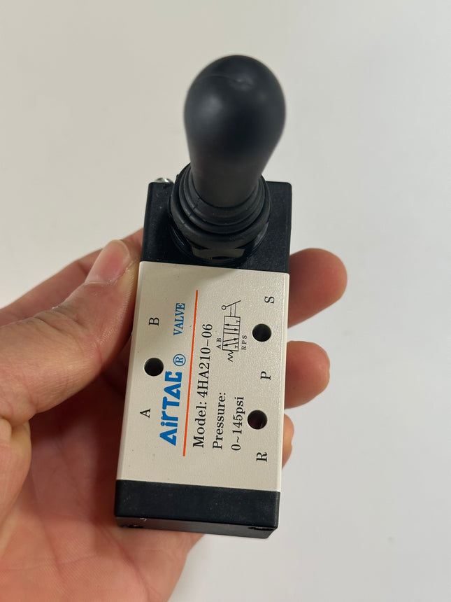 Airtac 4HA210-06: Hand Valve. Toggle Style - 4HA21006T