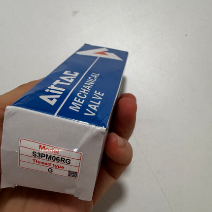 Airtac S3PM-06: Manual Valve. 3 Way - S3PM06RG