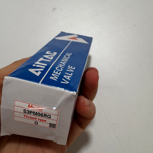 Airtac S3PM-06: Manual Valve. 3 Way - S3PM06RG