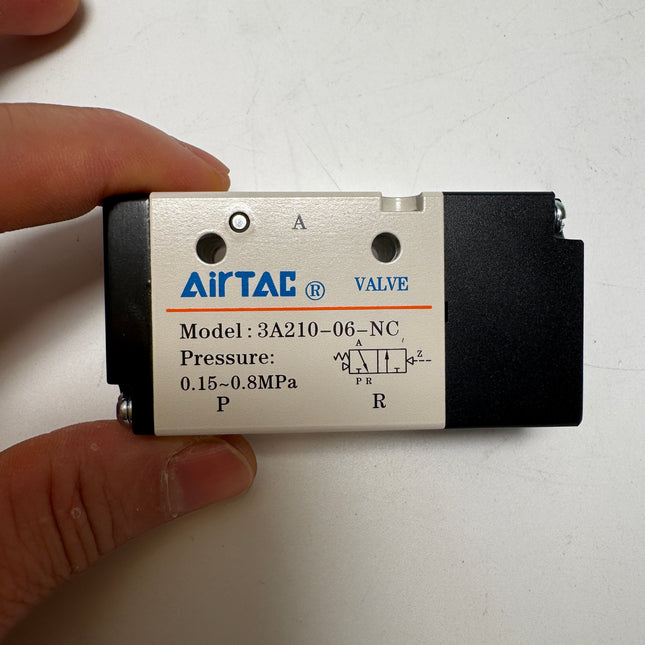 Airtac 3A210-06: Air Pilot Valve. 3 Way  - 3A21006NC