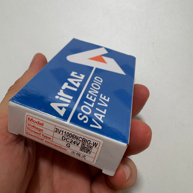 Airtac 3V110-06-NC: Solenoid valve(3/2 way) - 3V11006NCBIG-W
