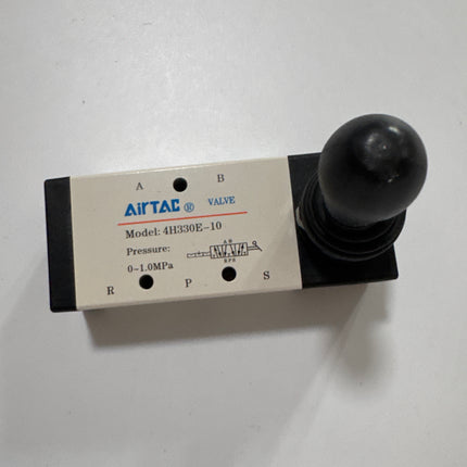 Airtac 4H330E-10: Hand Valve. Toggle Style - 4H330E10