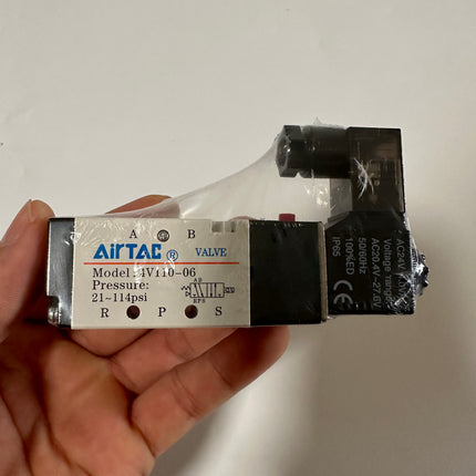 Airtac 4V110-06: Solenoid Air Valve - 4V11006ET