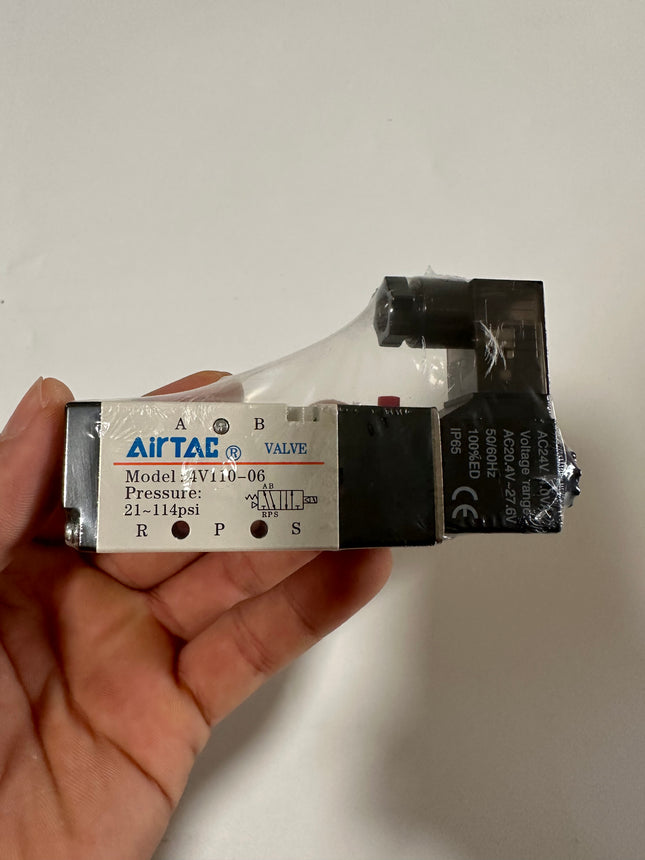 Airtac 4V110-06: Solenoid Air Valve - 4V11006ET