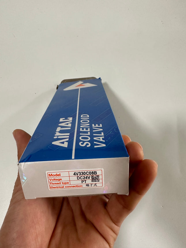 Airtac 4V330C-08: Solenoid Air Valve - 4V330C08B