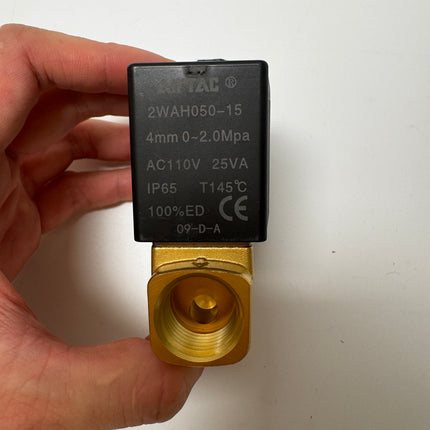 Airtac 2WH050-15: 2 Way Solenoid Valve - 2WH05015C