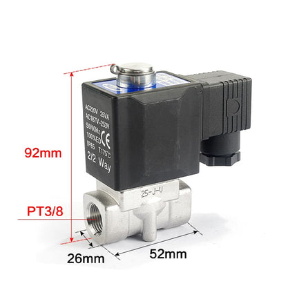 Airtac 2KL050-10: 2 Way Solenoid Valve - 2KL05010A