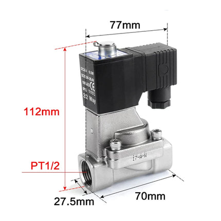 Airtac 2KL150-15: 2 Way Solenoid Valve - 2KL15015A