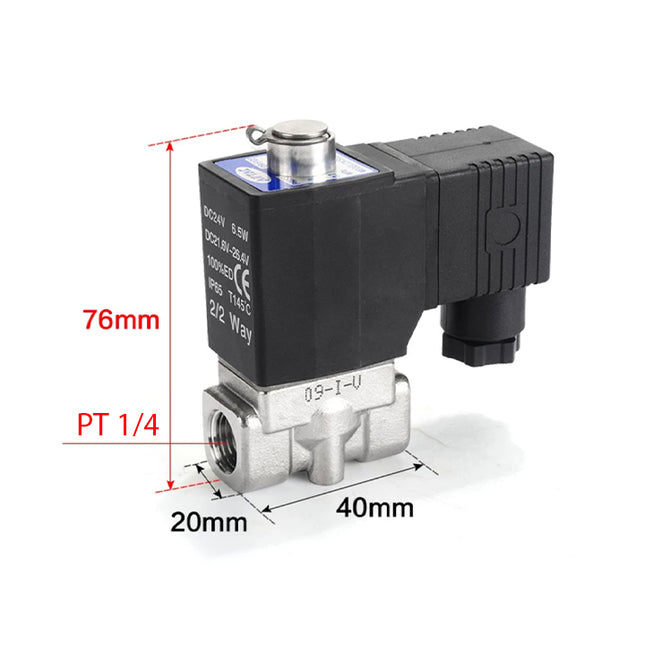 Airtac 2KS030-08: 2 Way Solenoid Valve - 2KS03008A