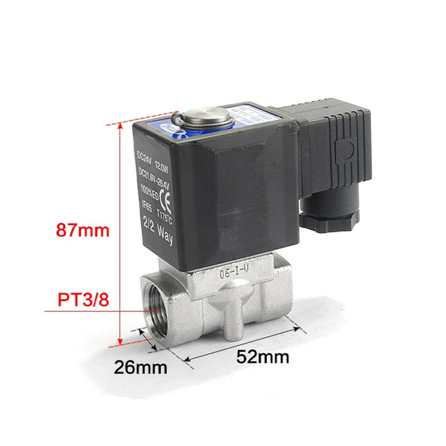 Airtac 2L050-10: 2 Way Solenoid Valve - 2L05010B