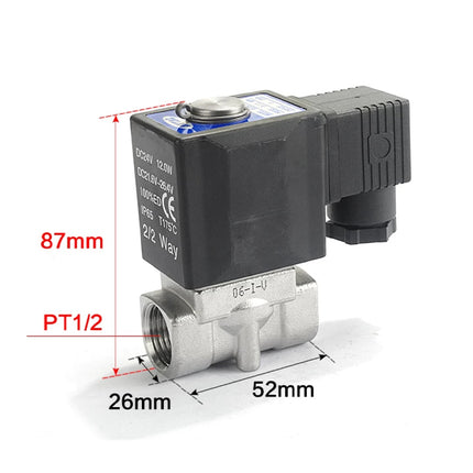 Airtac 2L050-15: 2 Way Solenoid Valve - 2L05015A