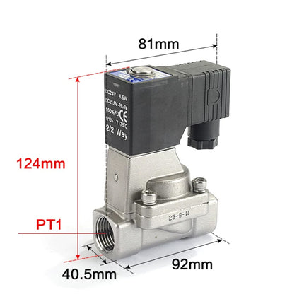 Airtac 2L250-25: 2 Way Solenoid Valve - 2L25025B