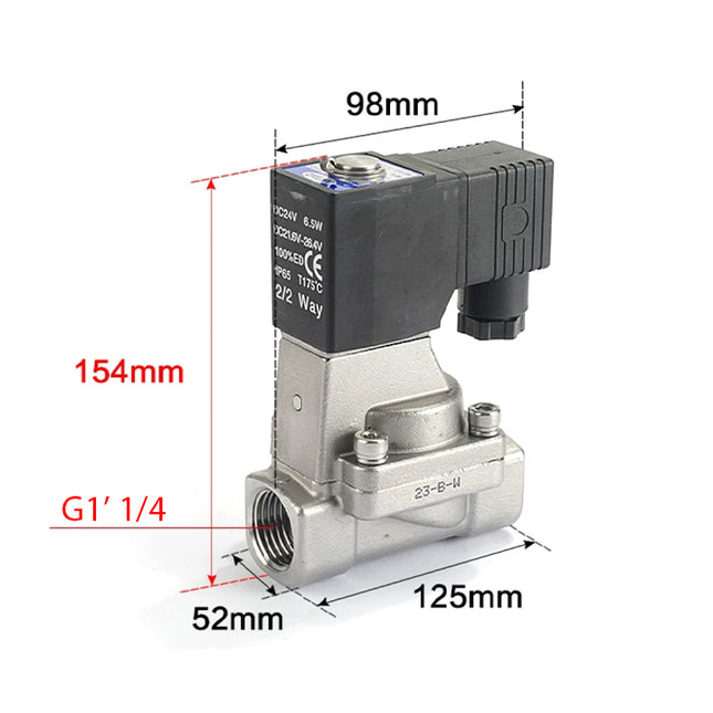 Airtac 2L320-32: 2 Way Solenoid Valve - 2L32032AG
