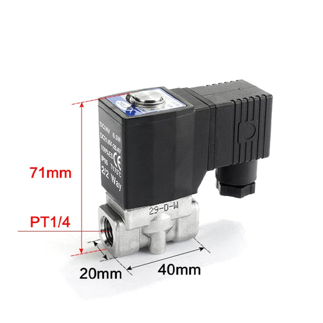 Airtac 2LH030-08: 2 Way Solenoid Valve - 2LH03008A
