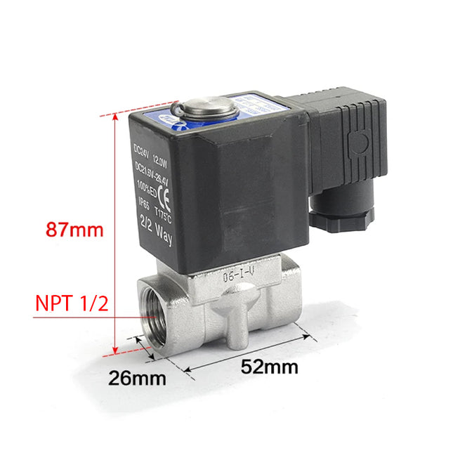 Airtac 2LH050-15: 2 Way Solenoid Valve - 2LH05015AT