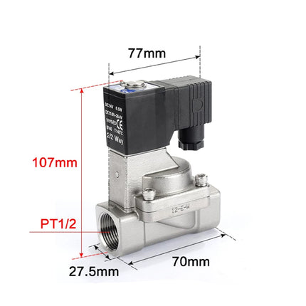 Airtac 2S150-15: 2 Way Solenoid Valve - 2S15015A