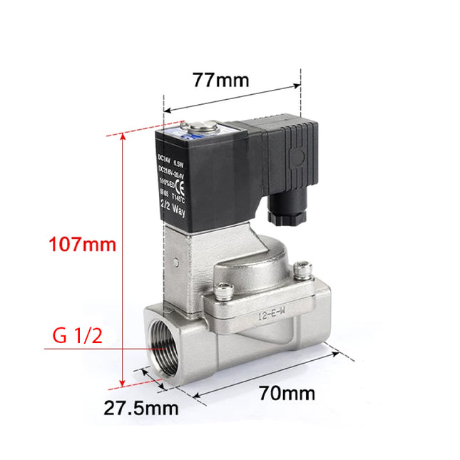 Airtac 2S150-15: 2 Way Solenoid Valve - 2S15015AG