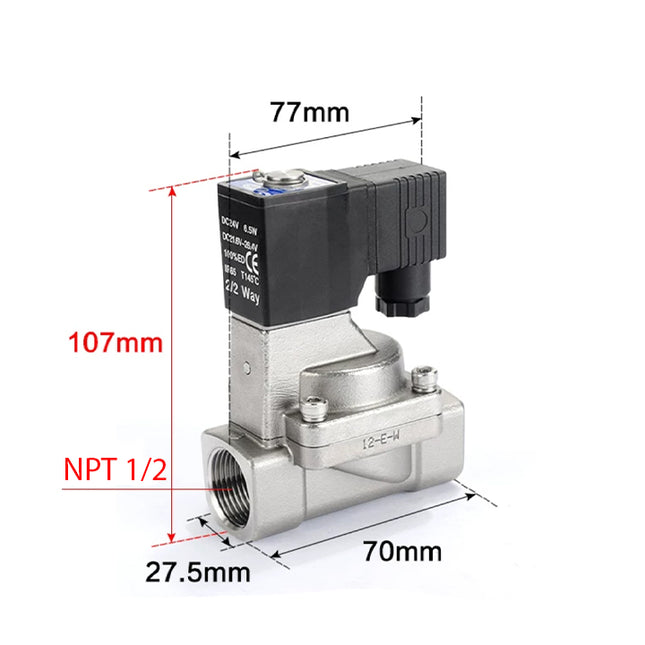 Airtac 2S150-15: 2 Way Solenoid Valve - 2S15015AT