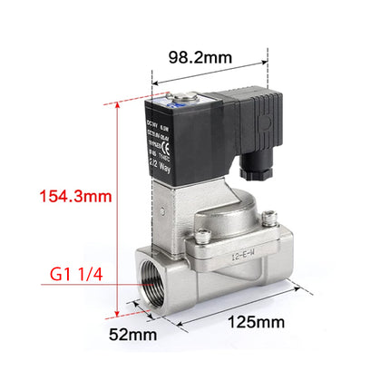 Airtac 2S320-32: 2 Way Solenoid Valve - 2S32032AG