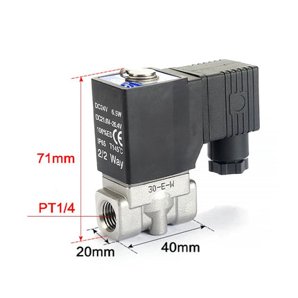 Airtac 2SH030-08: 2 Way Solenoid Valve - 2SH03008A