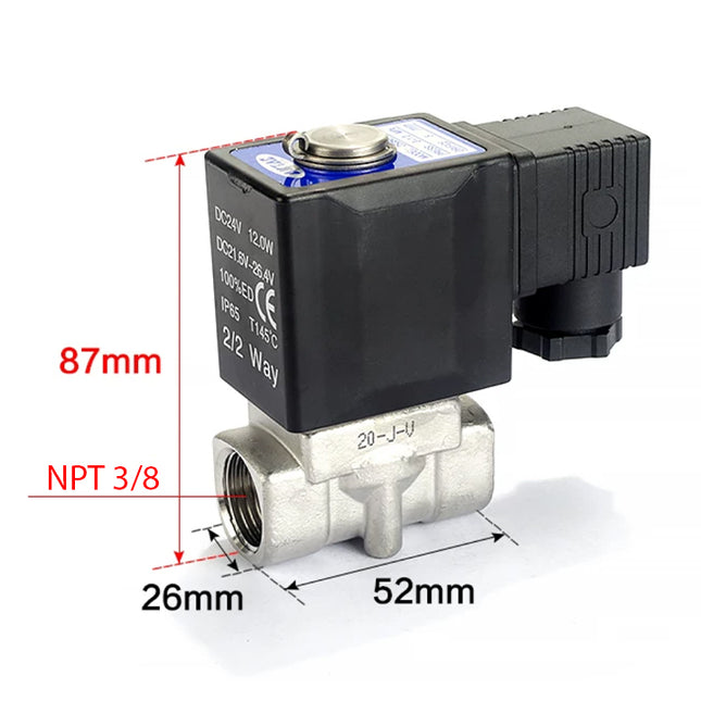 Airtac 2SH050-10: 2 Way Solenoid Valve - 2SH05010AT