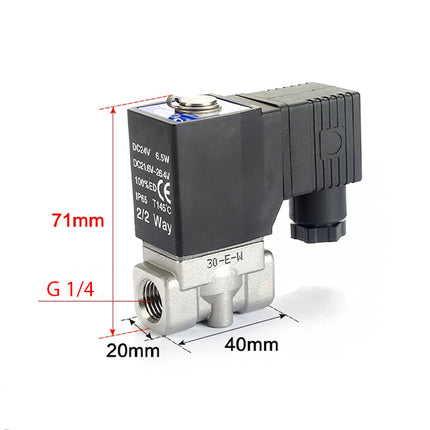 Airtac 2SL030-08: 2 Way Solenoid Valve - 2SL03008AG