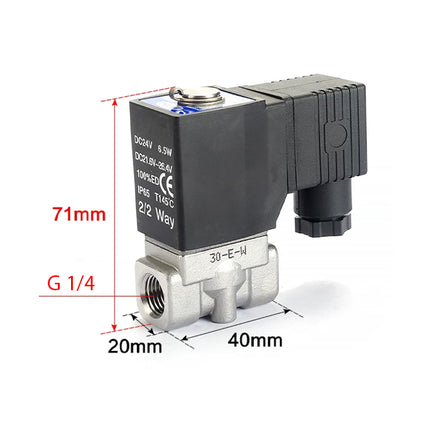 Airtac 2ST030-08: 2 Way Solenoid Valve - 2ST03008AG