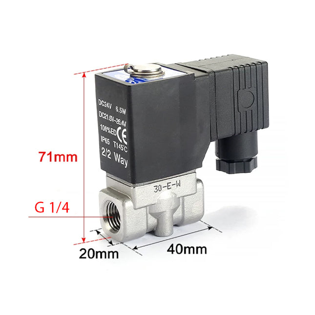 Airtac 2ST030-08: 2 Way Solenoid Valve - 2ST03008AG