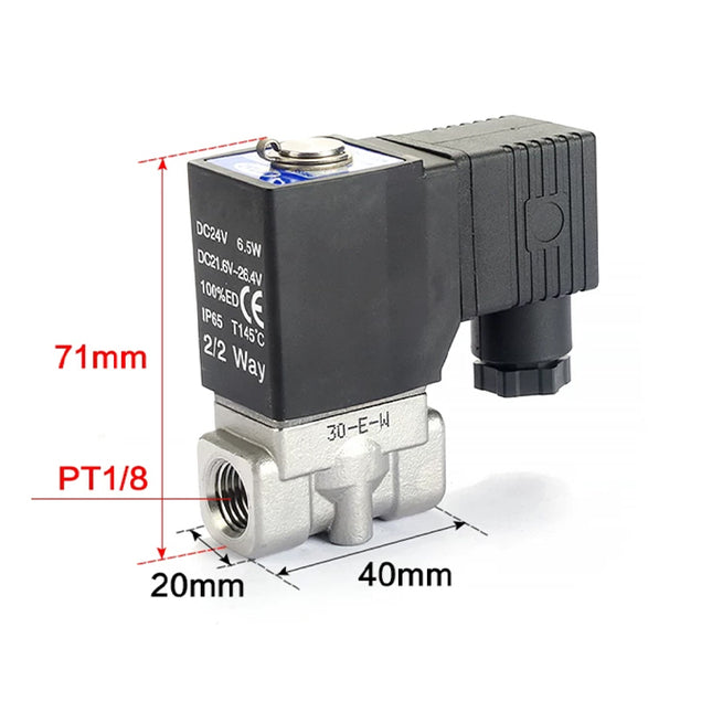 Airtac 2SX030-06: 2 Way Solenoid Valve - 2SX03006A