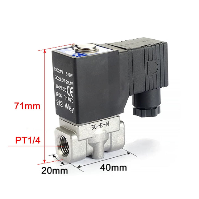 Airtac 2SX030-08: 2 Way Solenoid Valve - 2SX03008A