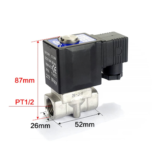 Airtac 2SX050-15: 2 Way Solenoid Valve - 2SX05015A