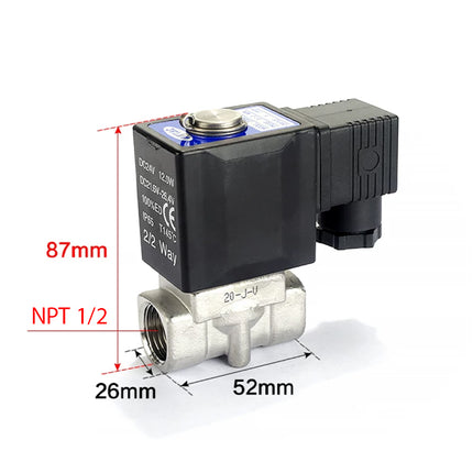 Airtac 2SX050-15: 2 Way Solenoid Valve - 2SX05015BT