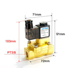 Airtac 2V130-10: 2 Way Solenoid Valve - 2V13010A