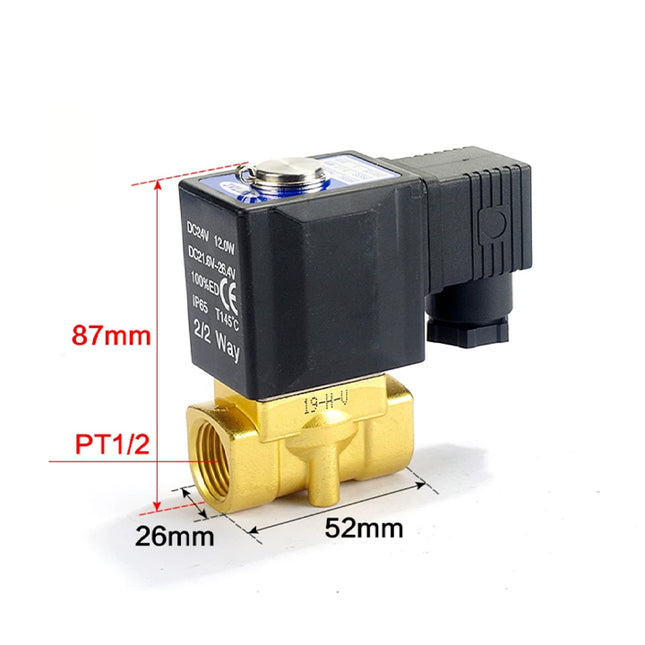 Airtac 2W050-15: 2 Way Solenoid Valve - 2W05015B