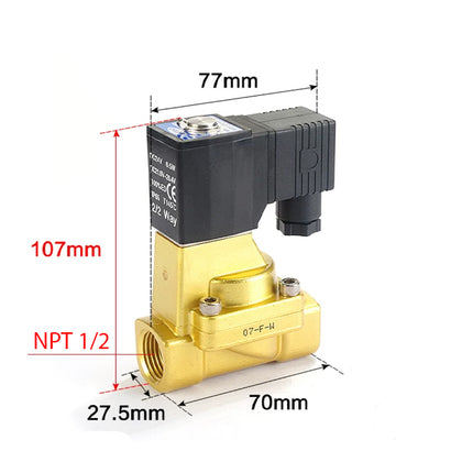 Airtac 2W150: 2 Way Solenoid Valve - 2W15015AT