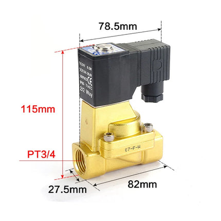 Airtac 2W200-20: 2 Way Solenoid Valve - 2W20020B
